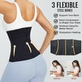 thumbnail image 6 of POP CLOSETS Waist Trainer for Women Lower Belly Fat Postpartum Girdle Cincher 3 Straps - Tummy Control Belt, 6 of 7
