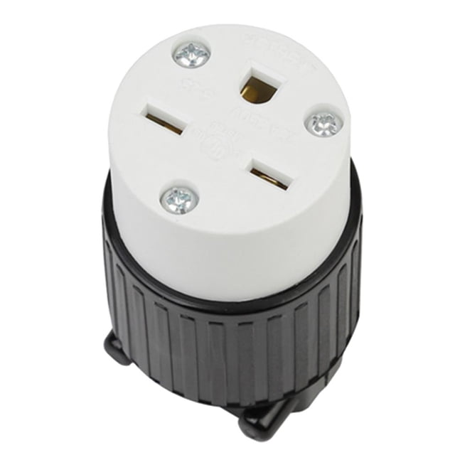 20 amperios, NEMA L6-15P 125 V, enchufe , grado industrial, de # Zulema Toma de tierra con bloqueo