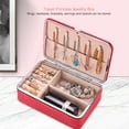 thumbnail image 4 of Sonducket Caja de almacenamiento portátil, caja para pulsera, tobillera, organizador de maquillaje, suministros para el hogar DIY para mujeres, Ropa, zapatos y accesorios Miscelánea Cafetería, 4 of 6