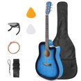 thumbnail image 1 of Guitarra Acústica Ktaxon 41" de Tilo Kit para Principiantes de 6 Cuerdas, 1 of 7