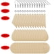 thumbnail image 1 of Juego de artesanía de pendientes de madera Piezas de madera Anillos de salto Kit de ganchos para pendientes Fabricación de joyas Artesanía Accesorios de bricolaje Noticed HA7567-00B, 1 of 6