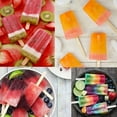 thumbnail image 4 of Kitchen Cleaning Appliances! Fdelink 200Pcs Popsicle Ice Cream Sticks, Ice Sticks Pcs Natural Sticks Sticks Craft Wood Craft 200 Kitchen，Dining & Bar, 4 of 5