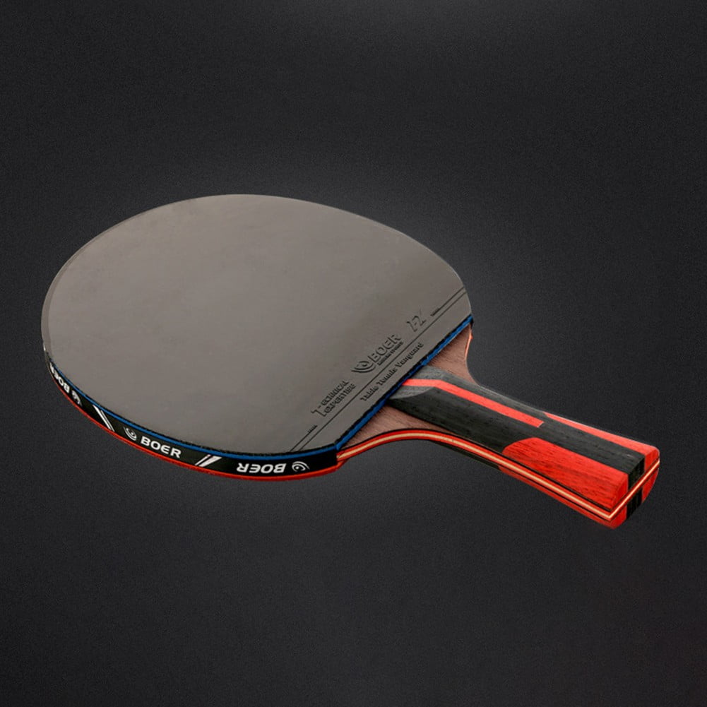 6 Star Spin Control Table Tennis Racket 7 Ply wood Ping Pong Bat Long handl