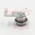 thumbnail image 3 of Hotel Cash Tray Box Lock Supermarket Money Case Security Alloy Locks Cylinder Coin Bank Repair Accessories Hardware, 3 of 9