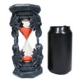thumbnail image 6 of Octagonal Gothic Celtic Knotwork Invertible Dragon Heads Sand Timer Figurine, 6 of 7