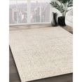 thumbnail image 2 of Ahgly Company Indoor Square Mid-Century Modern Champagne Beige Solid Area Rugs, 7' Square, 2 of 6
