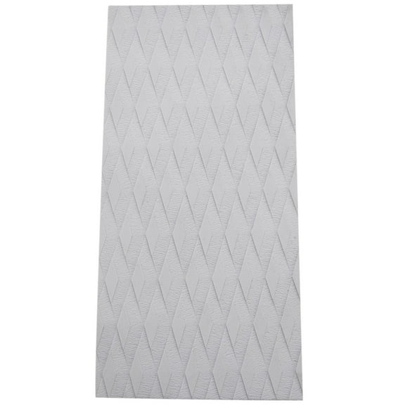 Surfboard Deck Traction Board Eva Anti-Skid Pad Adhesive Anti-Skid Deck Pad for Boat Deck,Kayaking,Surfboard,Vertical Paddle Board,Skimboards - White