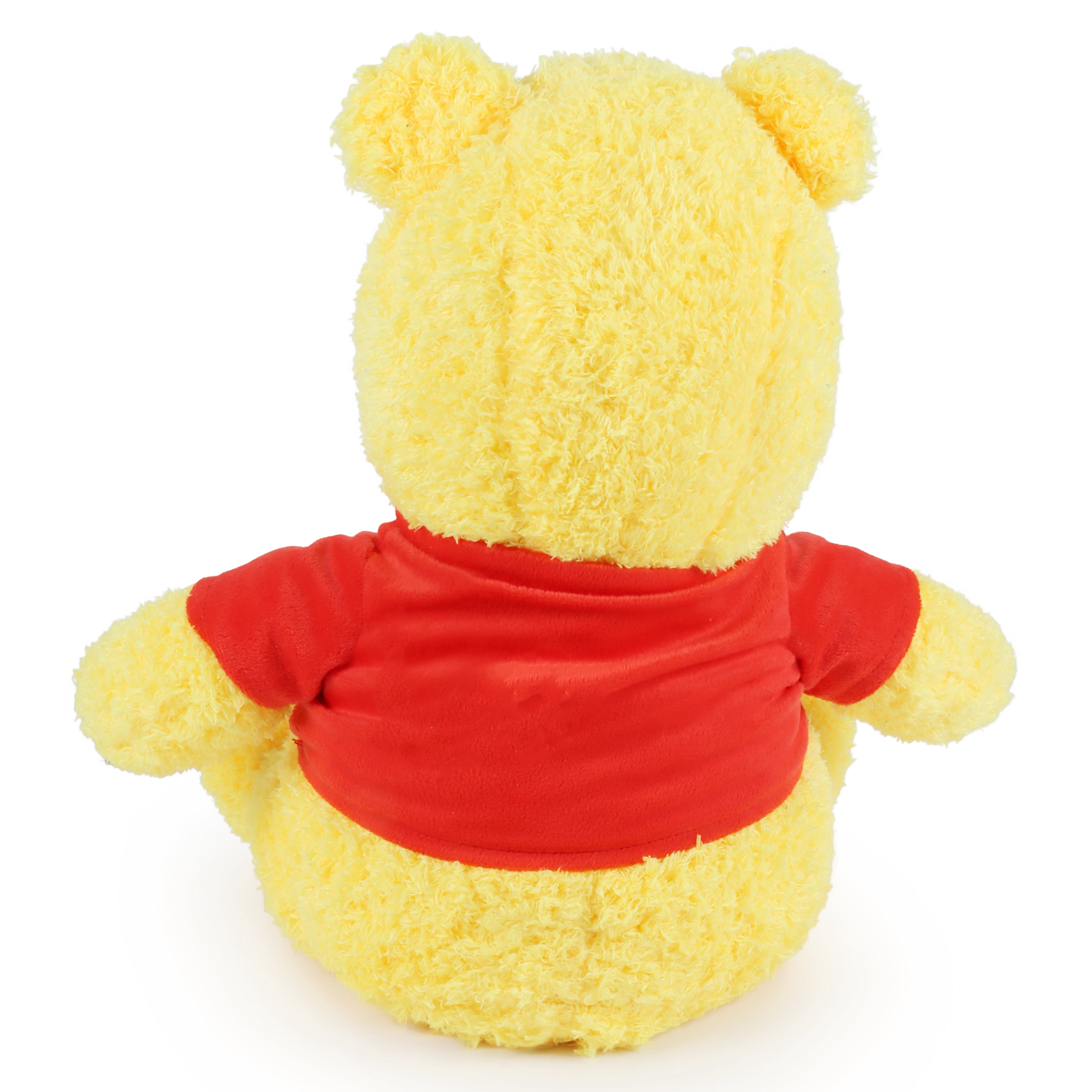 Winnie The Pooh Kids Fuzzy Decorative Weighted Pillow Buddy, Polyester, Yellow & Red, Disney