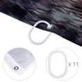 thumbnail image 4 of Nebula Waterproof Shower Curtain Set with Hook, Printed Design for Bathroom Decoration, 4 of 6