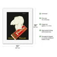 thumbnail image 2 of Frigor Chocolate (Chocolat) - F.L. Cailler Swiss Chocolate Brand - Vintage Advertising Poster by Leonetto Cappiello c.1929 - Fine Art Rolled Canvas Print 11in x 14in, 2 of 4