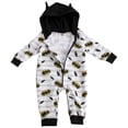thumbnail image 3 of Batman Symbols Infant Hooded Fleece Coveralls with Ears-24 Months, 3 of 3