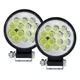 thumbnail image 1 of Kit De 2 Faros Estrobo Blanco Tunelight 42w 14 Leds 4x4/moto, 1 of 8