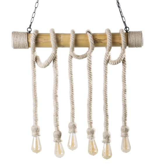 MONTEZ 6-ROPE PENDANT LIGHT
