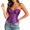 Purple, variant on FASHOFT Army Green Corset Shapewear For Women Court Style No Lace Zip Closure Slim Fit Body Shaper Bust Compression Tummy Control Waist Cinching Top Corset Waist Trainer L