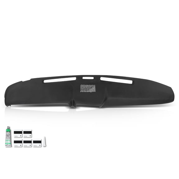 Black Dash Cover Dashboard Panel Fit For 1980-1986 Ford F100 F150 F250 F350 Bronco 12-108-BLK