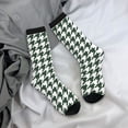 thumbnail image 5 of Disketp Scottish Checkered Unisex Crew Socks Lightweight Breathable Ventilation Ankle Socks, Mid-calf socks for Daily, 5 of 6