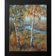 thumbnail image 2 of Yukish, Marina 12x14 Black Modern Framed Museum Art Print Titled - Golden Autumn, 2 of 5