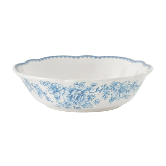 The Pioneer Woman Agatha Stoneware Cereal Bowl, Blue