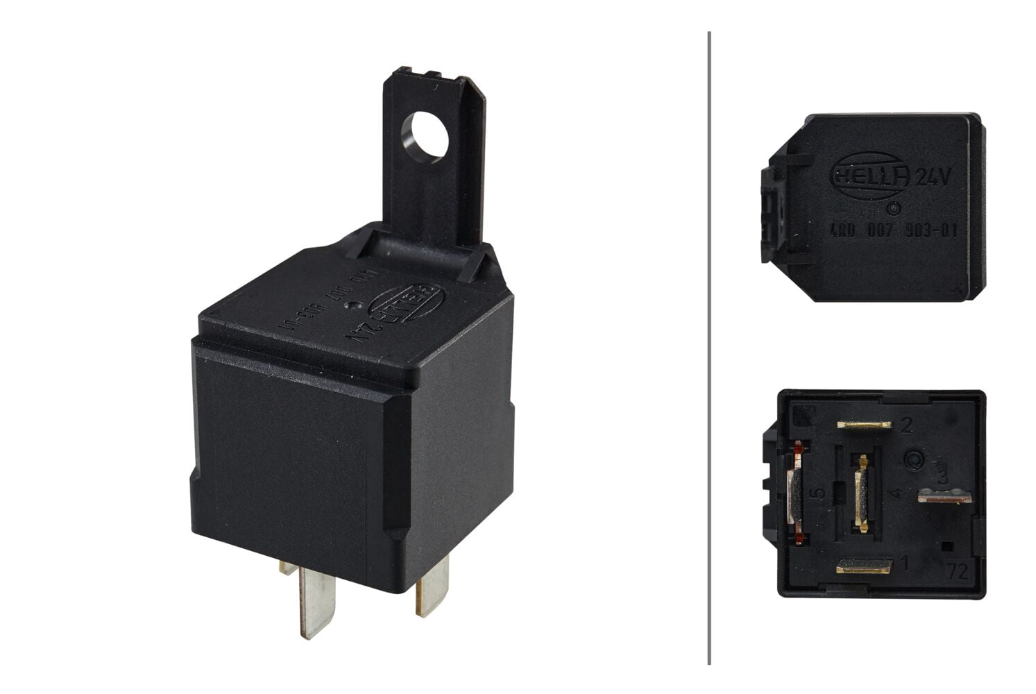 Hella 007903011 Micro Plug Relay