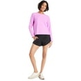thumbnail image 2 of Athletic Works Women's and Women's Plus ButterCore Soft Tee with Long Sleeves, Sizes XS-4X, 2 of 5