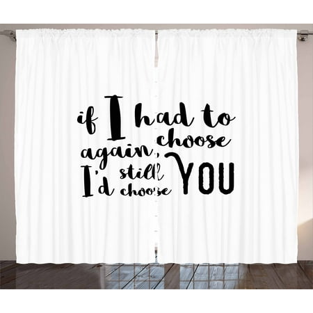 Curtains 2 Panels Set If I Had To Choose Again D Still Curtains 2 Panels Set If I Had To Choose Again D Still You