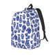 thumbnail image 1 of Balery Blue Vases Mochila Clásica Impresa Básica para Viaje, Mochila Escolar Resistente al Agua, Mochila de Lona con Correas Ajustables-Small, 1 of 5