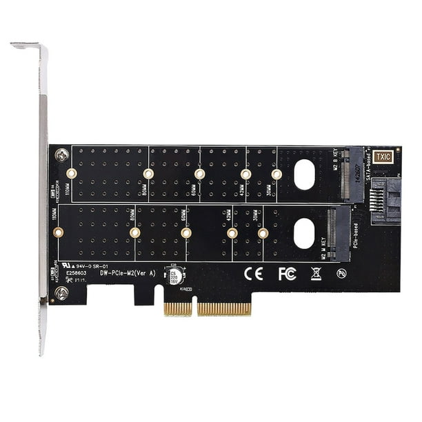 Carte PC Adaptateur PCI express PCI-E X4 vers to M.2 NVME SSD 2230