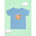 thumbnail image 3 of Cute Dogs In Basket T-Shirt Infant -Image by Shutterstock,  12 Months, 3 of 4