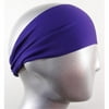 Headbands HB-2756 Moisture Wicking Purple Solid, Headband