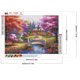 thumbnail image 2 of Pintura de diamante 5D DIY, taladro redondo completo, serie de paisaje de casa forestal, 40x30cm, 2 of 9