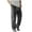 Gray, variant on Men's Cargo Packs Straight Leg Multi-Pocket Casual Work Hiking Pants with Drawstring Waist Outdoor Functional Trousers Stretch