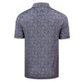 thumbnail image 3 of Men's Cutter & Buck Black Lansing Lugnuts DryTec Pike Constellation Print Stretch Polo, 3 of 3
