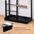 thumbnail image 3 of Organizador de Joyas ProCase 20x10x32 cm con 4 Niveles Negro, 3 of 9