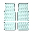 thumbnail image 2 of Uemuo Car Floor Mats - Utensiles Pattern Carpet Floor Mats for Cars, Auto Accessories Front & Rear Car Floor Foot Mat Sets of 4 Pieces, 2 of 6