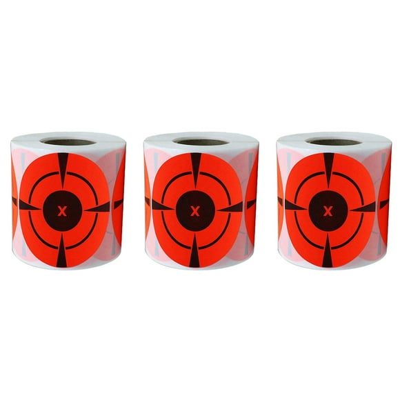 Target Stickers (Qty 375Pcs 3 Inch) Self Adhesive Targets for Hunting Targets