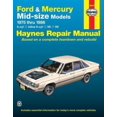 thumbnail image 1 of Pre-Owned Midsize Ford Thunderbird & Mercury Cougar (75-82), Ford LTD & Mercury Marquis (83-86), Torino, Gran Torino, Elite, Ranchero, LTD II, Montego, Comet, ... (Paperback) 1850103887 9781850103882, 1 of 1
