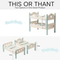 thumbnail image 3 of Robud Baby Doll Bunk Beds,Wooden Doll Beds Cribs Cradle for 18 inch Dolls Furniture, Stackable Doll Bed Fits Girl Doll,Blue, 3 of 9