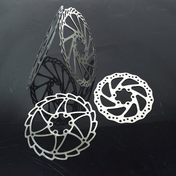 Worgeous 1Set Disc Brakes for Mountain Bikes in Silver 8in