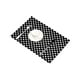 YUSDECOR Girly Polka Dots en Noir et Blanc Napperons pour la Décoration de Table de Cuisine Salle à Manger 12x18 Pouces, Ensemble de 4 – image 3 sur 4
