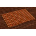 thumbnail image 1 of Ambesonne Oriental Place Mats Set of 4, Abstract Tribal Layout, Standard Size, Multicolor, 1 of 4