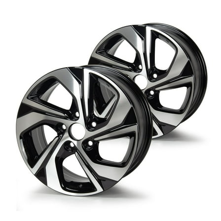2Pcs Wheel Rims 16" Aluminum Replacement Rims for 2016 2017 Honda Accord EX LX