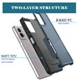thumbnail image 3 of Njjex Shockproof Back Cover Cell Phone Case for Mororola G Power, Blue, 3 of 6