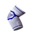 thumbnail image 1 of Sports Elbow Protector Sleeve Silicone Elbow Protective Brace High Elastic Elbow Brace for Cycling Basketball Tennis Gyms, 1 of 8