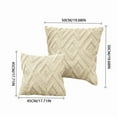 thumbnail image 3 of Coussin Décoratif Doux Géométrique pour Canapé Sofa Chambre Salon Housse avec Design Moderne, 3 of 5