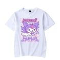 thumbnail image 3 of Kuromi Anime Onegai My Melody T-shirt Merch Men Short Sleeve Women Funny Tee Unisex, 3 of 6