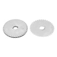 thumbnail image 5 of Cuchillas de corte rotativo JAAS repuesto de cortador rotativo afilado acero inoxidable 10 Uds, 5 of 5