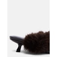 thumbnail image 5 of Scoop Women's Faux Fur Kitten Heels, 5 of 6