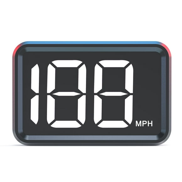 MYG MPH Km/H Car HUD Head-up Display GPS Digital Speedometer Big Font For Truck Auto
