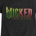 thumbnail image 3 of Wicked: Part 2 - For Good Logo -Youth Girls Short Sleeve T-Shirt, 3 of 5