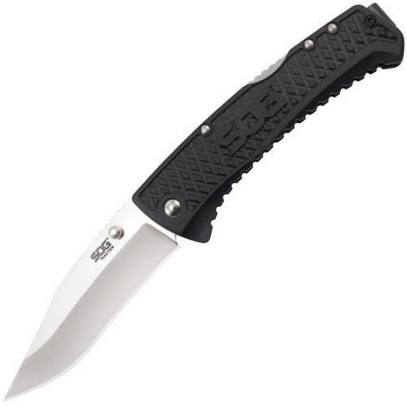 SOG Traction Folding Knife, Satin